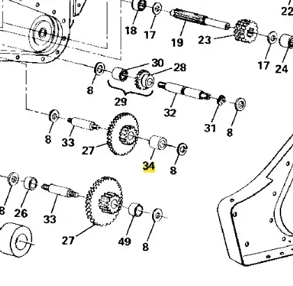 Prosto z fabryki | Tulejka dystansowa kultywatora TR 530 Husqvarna