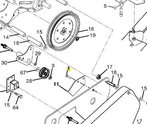 Wkręt sześciokątny z podkładką samogwintujący kultywatora TR 530 Husqvarna | Popularny produkt