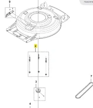 Najlepsza cena | Zestaw instalacyjny kosiarki LB 251S Husqvarna