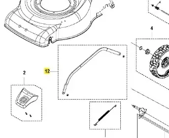 Promocja kończy się wkrótce - Pręt kosiarki LC 140P Husqvarna