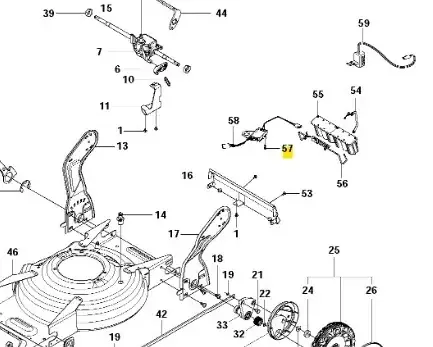 Świetna oferta - Podkładka kosiarki LC 48VE Husqvarna