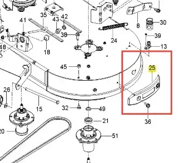 Zderzak kosiarki o zerowym promieniu skrętu Z242F Husqvarna - Zostało kilka sztuk