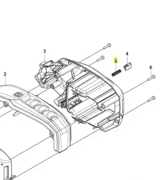 Sprężyna podkaszarki 525iLXT Husqvarna - Łatwy zwrot