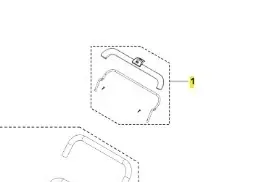 Zespół ramienia pałąka kosiarki LB 144i Husqvarna - Zostało kilka sztuk