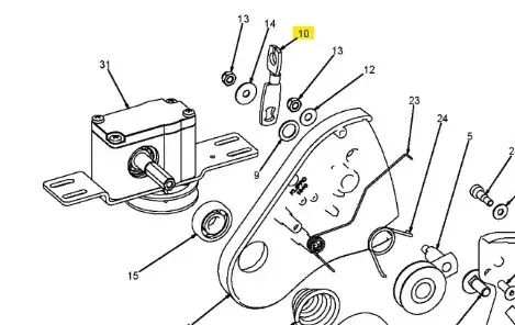 Dżwignia kosiarki WB 53S e Husqvarna - Bezpieczna płatność