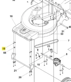 Nowość już dostępna - Podpórka kosiarki LC 551VQ Husqvarna