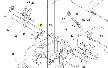 Wyprzedaż zapasów - Regulator wysokości kosiarki LC 551VQ Husqvarna
