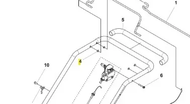 Na zamówienie - Tuleja kosiarki LC 551VQ Husqvarna