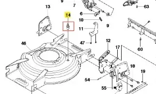 Łącznik kosiarki LC 53E e Husqvarna | Szybka wysyłka