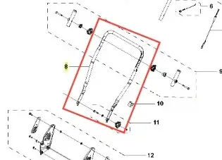 Sprawdzony produkt - Rura uchwytu kosiarki LC 142iS Husqvarna