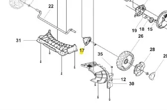 Outlet | Ramię łącznika kosiarki LC 353VE Husqvarna