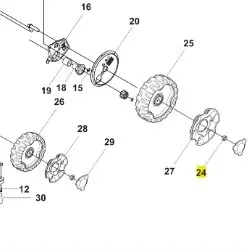 Nakrętka kosiarki LC 353VE Husqvarna - Produkt premium