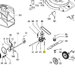 Bezpieczne zakupy - Prowadnik pasa kosiarki LC 351V Husqvarna