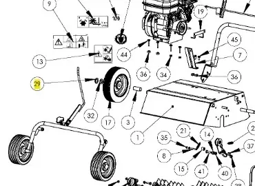 Podkładka piasty wertykulatora S 500 PRO Husqvarna | Oszczędź teraz
