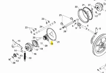 Bardzo popularny produkt - Piasta odśnieżarki ST 330 Husqvarna