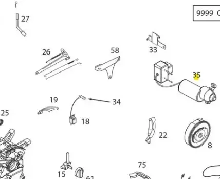 Zespół rozrusznika odśnieżarki ST 327P Husqvarna - Zamów online
