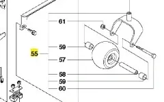 Nowa pozycja w ofercie | Zespół osi koła ridera R220T Husqvarna