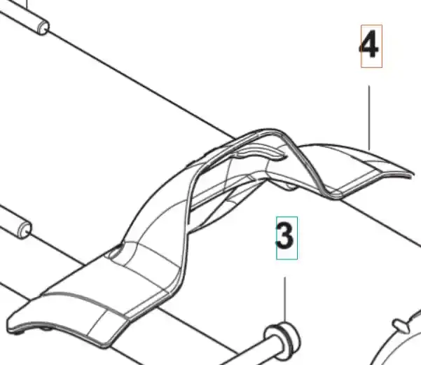 Nowość w ofercie - Osłona sprzęgła wykaszarki 122 R Husqvarna