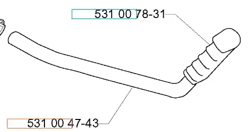 Zniżka - Uchwyt wykaszarki 132 R Husqvarna