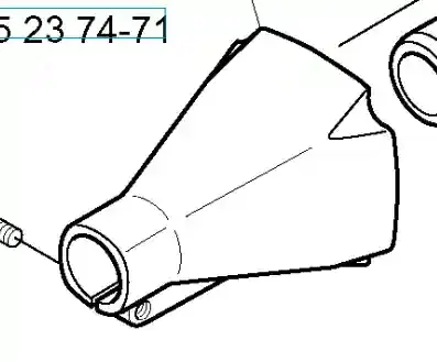 Osłona sprzęgła wykaszarki 142 R Husqvarna - Premium