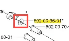 Podkładka wykaszarki 265 RX Husqvarna - Wyjątkowa oferta