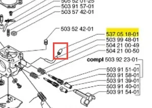 Produkt polecany - Korek wykaszarki 235 RII Husqvarna