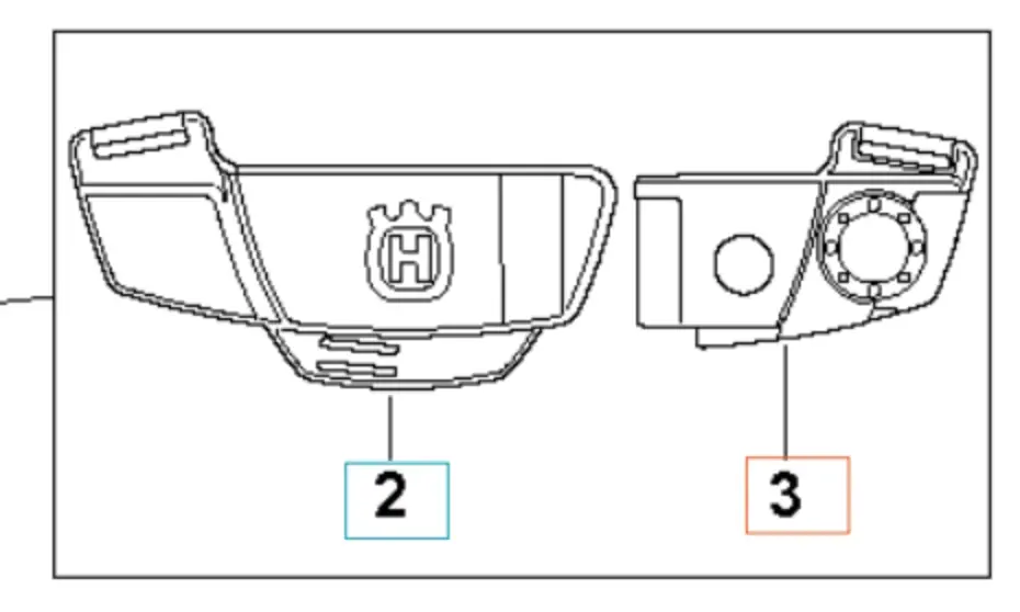 Nowość w sklepie - Sprzączka do szelek wykaszarki 545F Husqvarna