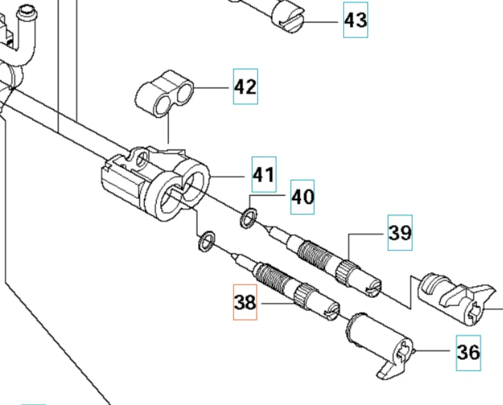 Niska cena - śruba MAIN MIXTURE wykaszarki 345Fxt Husqvarna