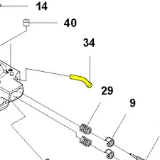 Łącznik gażnika wykaszarki 345 FR Husqvarna | Nowość w sprzedaży