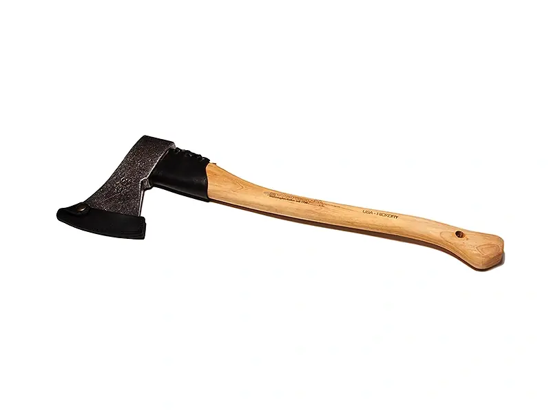 Promocja | Siekiera leśna Krumpholz hikora 1,4 kg ze skórzaną osłoną