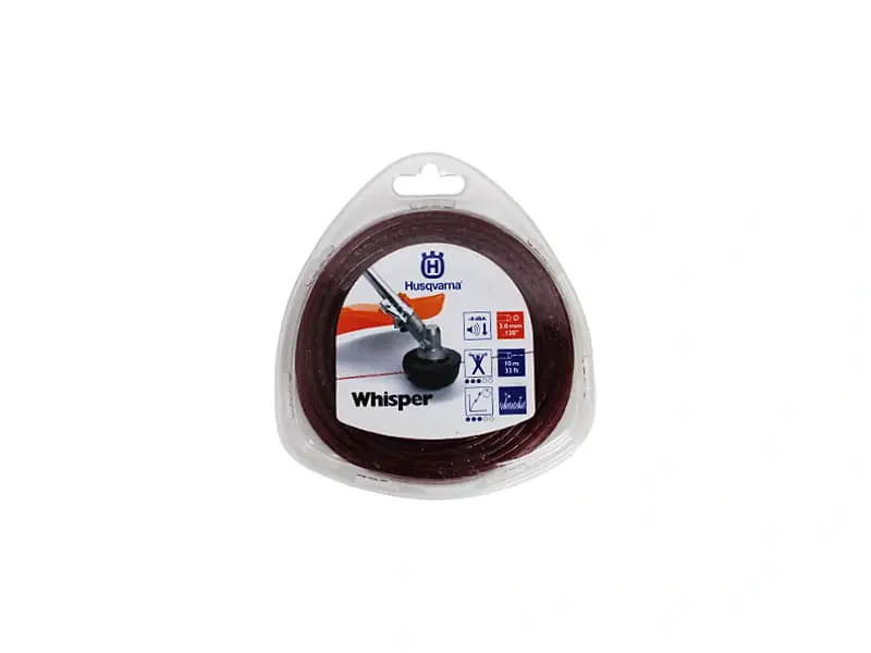 Linka/żyłka tnąca 3,0mmx10m Whisper Husqvarna - Nowość w ofercie