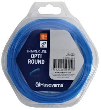 Linka/żyłka tnąca 1,5 mmx15m Opti Round Husqvarna - Sprawdzony produkt
