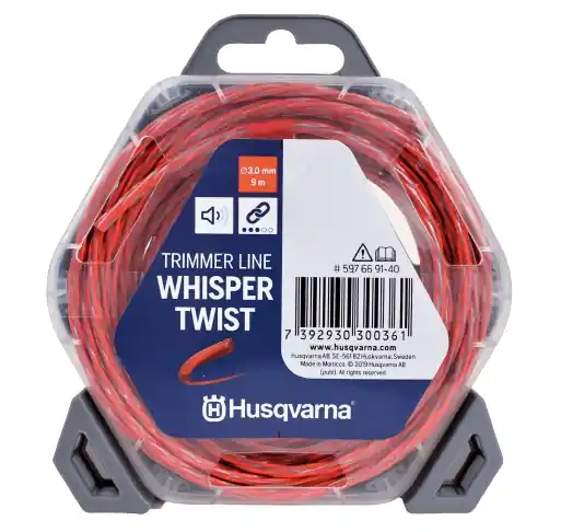 Linka/żyłka tnąca 3,0mmx9m Whisper Twist Husqvarna | Nowość w ofercie
