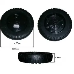 ?KOŁO 225MM KOSIARKI MTD YM 6521C TYŁ - Bestseller