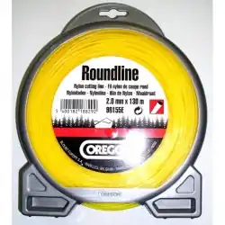 ŻYŁKA TNĄCA OREGON 2,0MM x 130M YELLOW OKRĄGŁA - Jakość premium