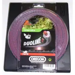 ŻYŁKA TNĄCA OREGON 3,0MM x 60M DUOLINE PLUS | Taniej