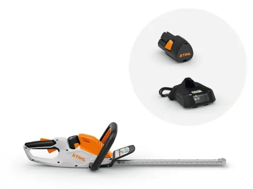 Oferta kończy się wkrótce - Akumulatorowe nożyce do żywopłotu Stihl HSA 30 SET listwa tnąca 45 cm