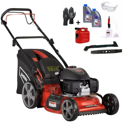 Kosiarka spalinowa World GRH 530S 4w1 z napędem i silnikiem Honda GCV 200 - Nowość już dostępna