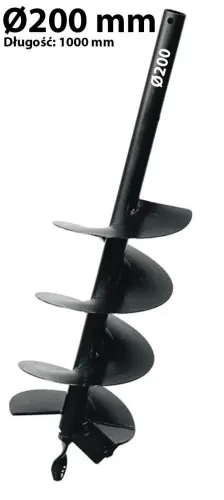 Skorzystaj z oferty | Wiertło świder Glebowy Do Wiertnicy Oleo-Mac MTL 200 MM