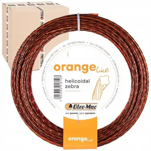 Źyłka tnąca Oleo-Mac spiralna zebra 2.4 mm x 15 m - Produkt polecany